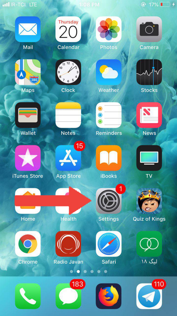 iOS Settings